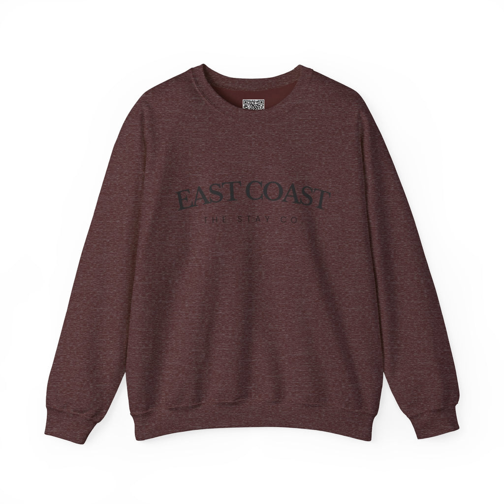 East Coast Crewneck (Black Text)