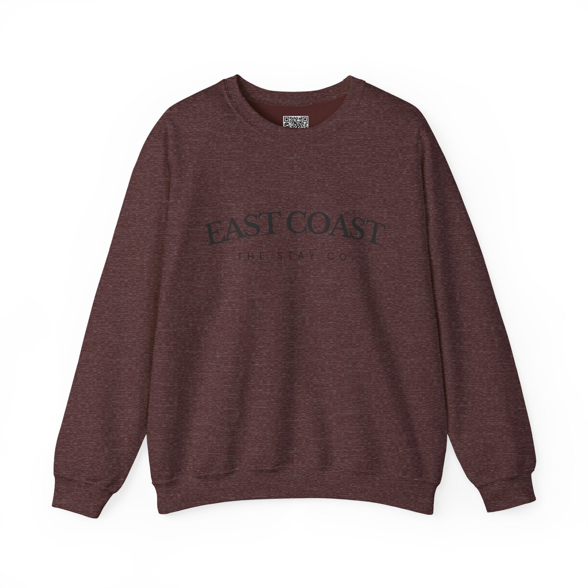 East Coast Crewneck (Black Text)