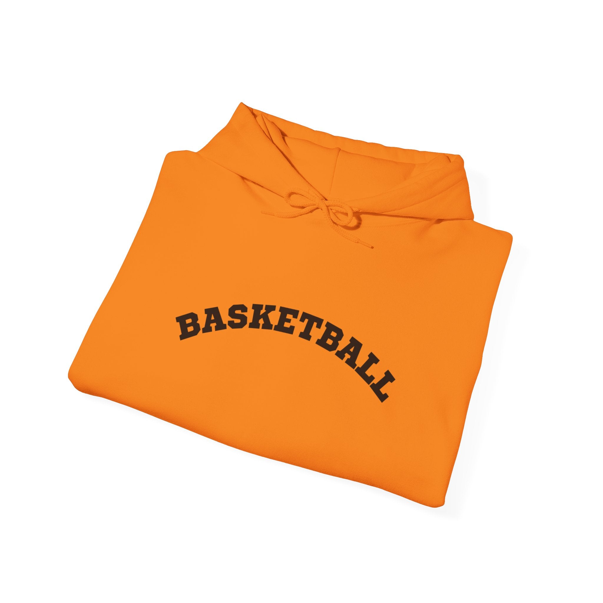 Adult Unisex Hoodie - "Basketball" -Choose Your Color- Cozy Sweatshirt for Fans or Parents, Unisex Sports Apparel, Perfect Gift for Game Day, Casual Wear for Athletes