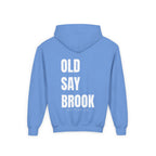 Youth Old Saybrook Hoodie with Logo On Front