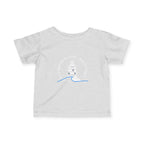 Infant (6M-24M)- Saybrook Manor Association Logo On Front  "MILK. NAP. SAYBROOK. REPEAT." (Back) in White Writing