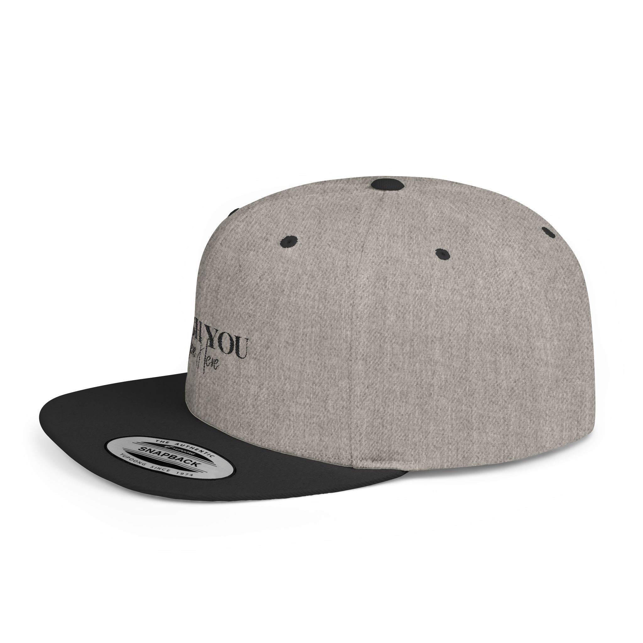 Embroidered Snackback Cap-"Wish You Were Here"- Casual Hat, Outdoor Apparel, Summer Fashion, Gift for Him/Her, Festival Accessory