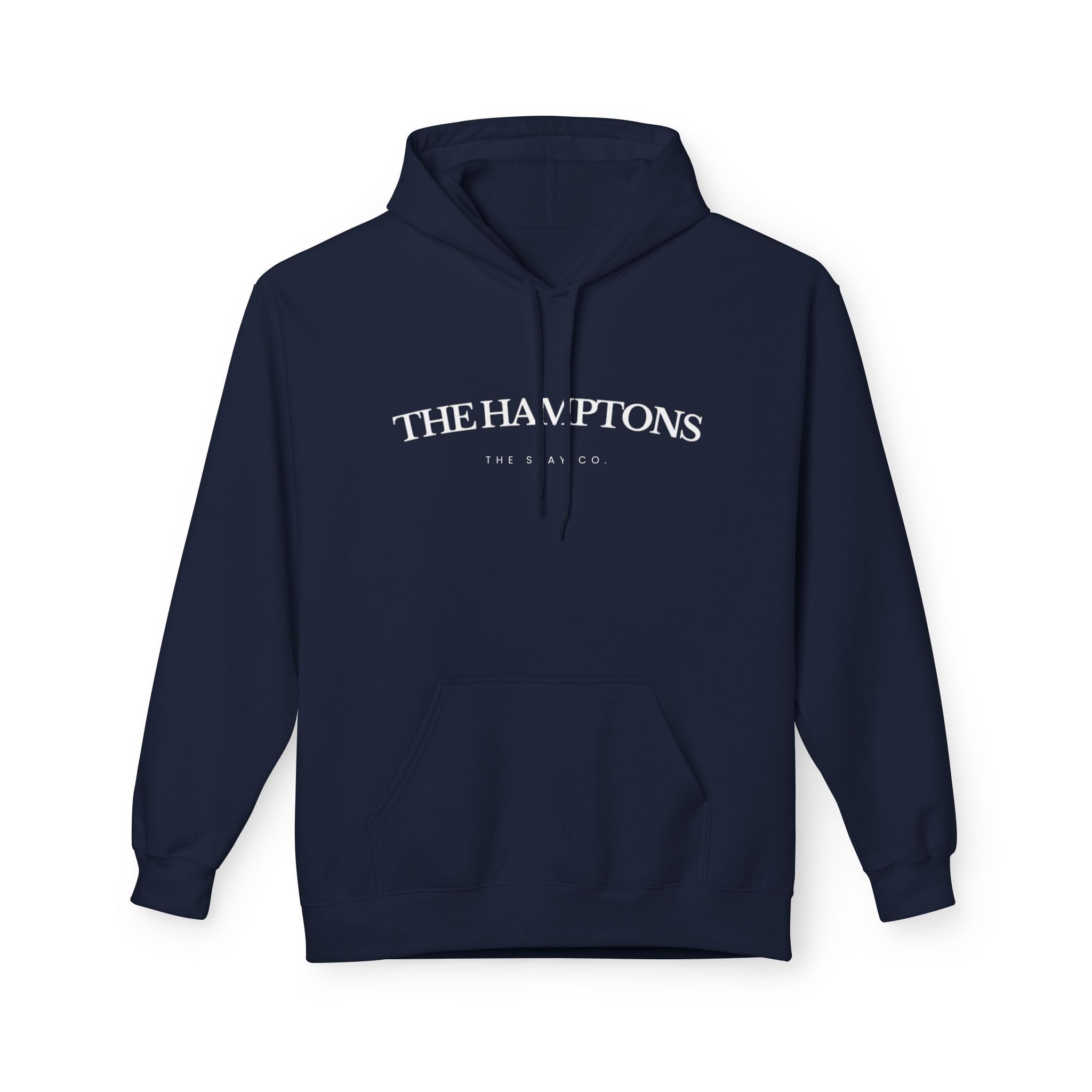 Adult-The Hamptons - White Writing Hoodie