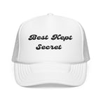 Best Kept Secret- Foam Trucker Hat - Stylish Embroidered Cap for Everyday Adventures