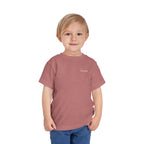 Toddler (2T-5T) - "Stay Wild" (Front) 'Walk. Run. Wakeboard. '(Back)- White Writing, Short Sleeve Tee