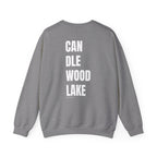 Catch Me at Candlewood Lake Crewneck (White Text)