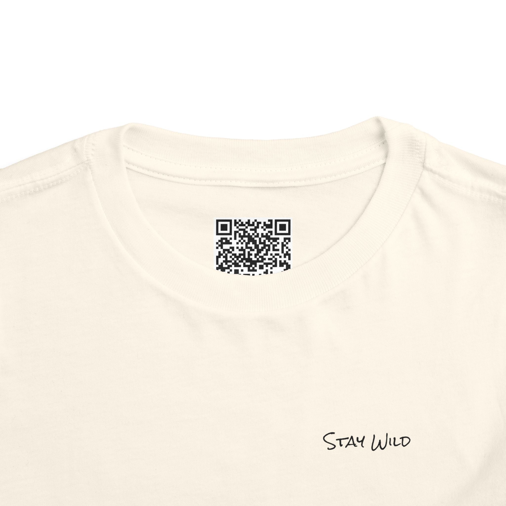 Toddler (2T-5T)- "Stay Wild" (Front) "Walk. Run. Wakeboard." (Back) -Short Sleeve Tee