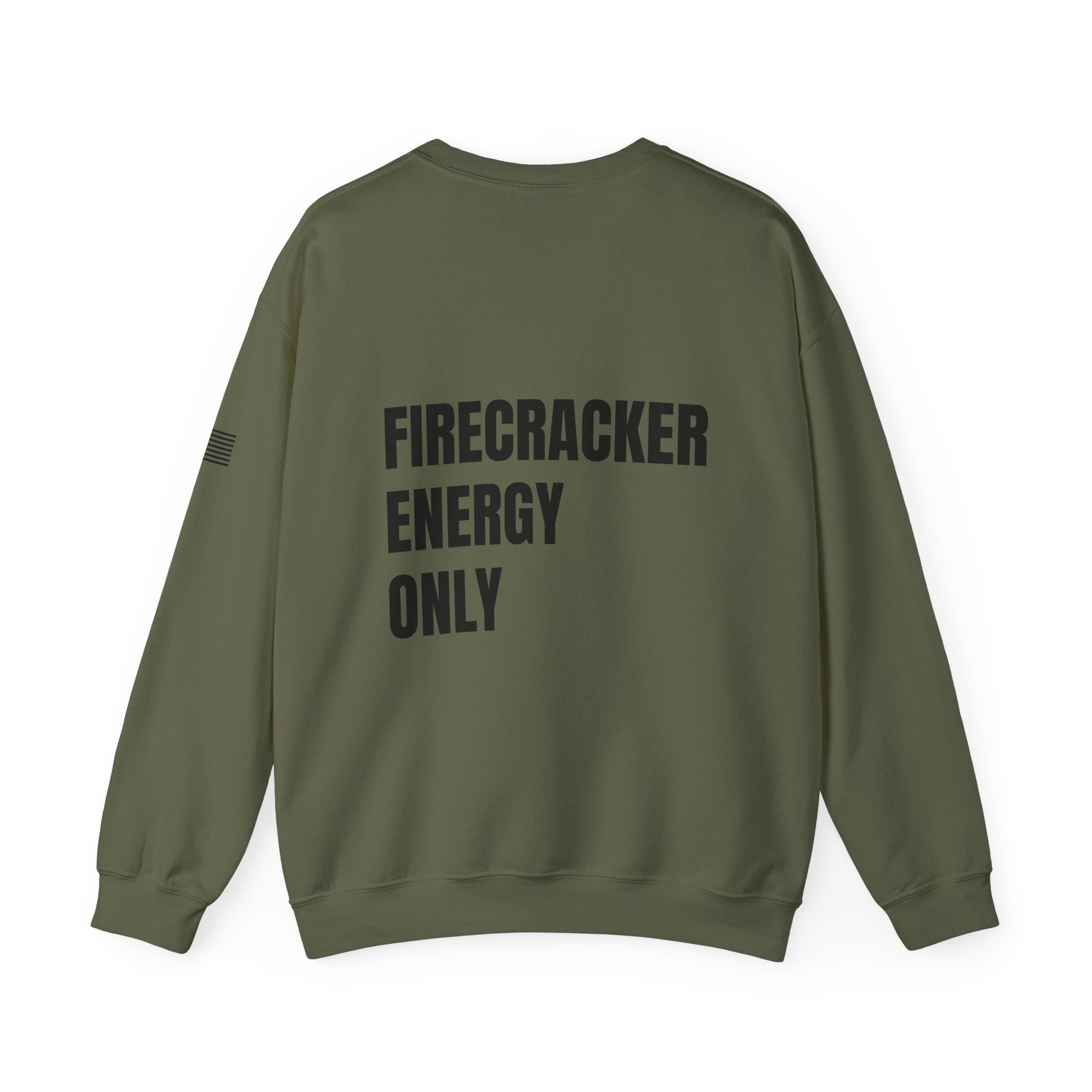 Firecracker Energy Only, 'Merica Crewneck Sweatshirt