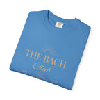 Matching "The Bach Club-Last Splash- Candlewood Lake" -In Beige Writing- Choose a Color Shirt- Perfect for Bachelorette and Wedding Parties- Unisex Vacation Top, Sailor Humor Apparel