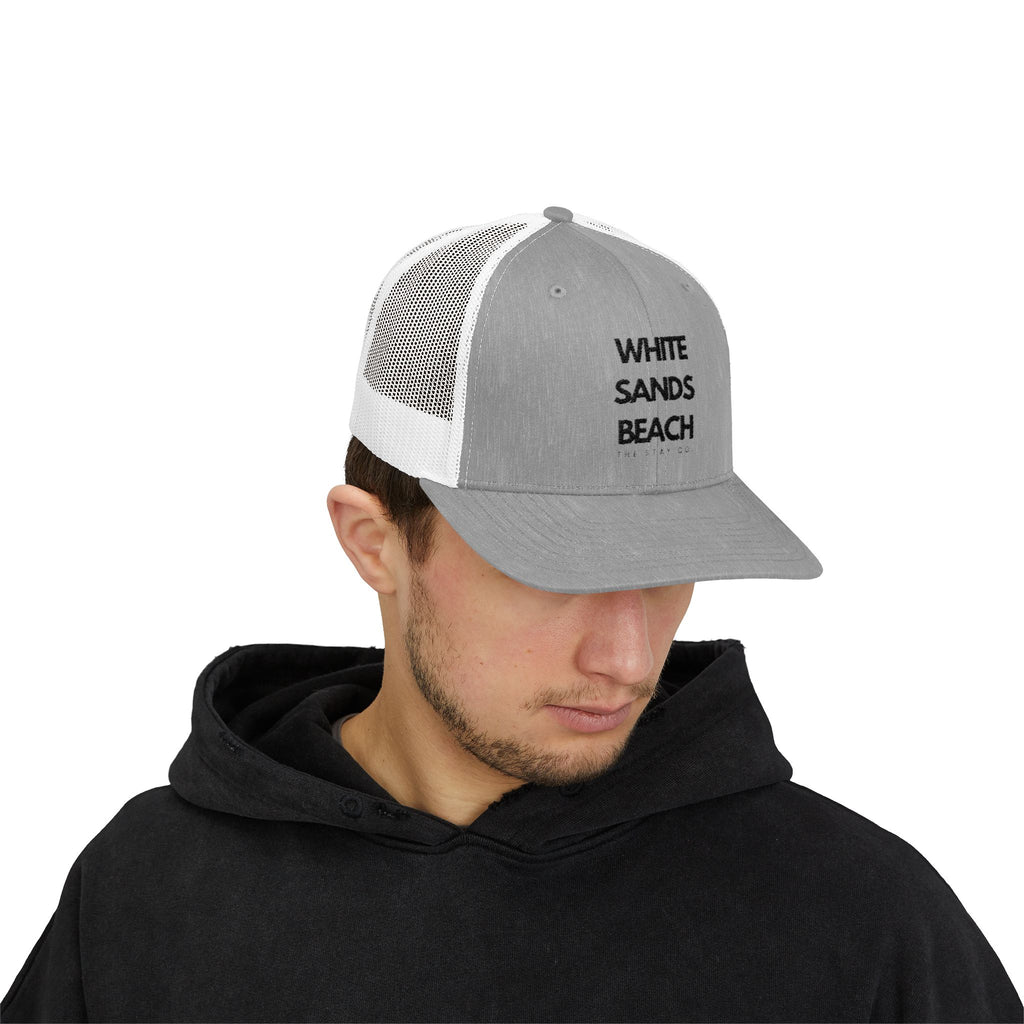 "White Sands Beach" - Snapback Trucker Cap