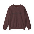 Adult- "The Hamptons" - Black Writing- Crewneck Sweatshirt