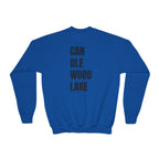 Youth-(XS-XL) "Catch Me At" (Front) "Candlewood Lake" (Back)- Unisex Crewneck Sweatshirt