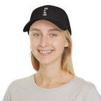 "Stay at the Lake"- Low Profile Baseball Cap with Velcro Back