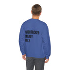Firecracker Energy Only, 'Merica Crewneck Sweatshirt
