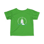 Infant (6M-24M)- Saybrook Manor Association Logo On Front  "MILK. NAP. SAYBROOK. REPEAT." (Back) in White Writing