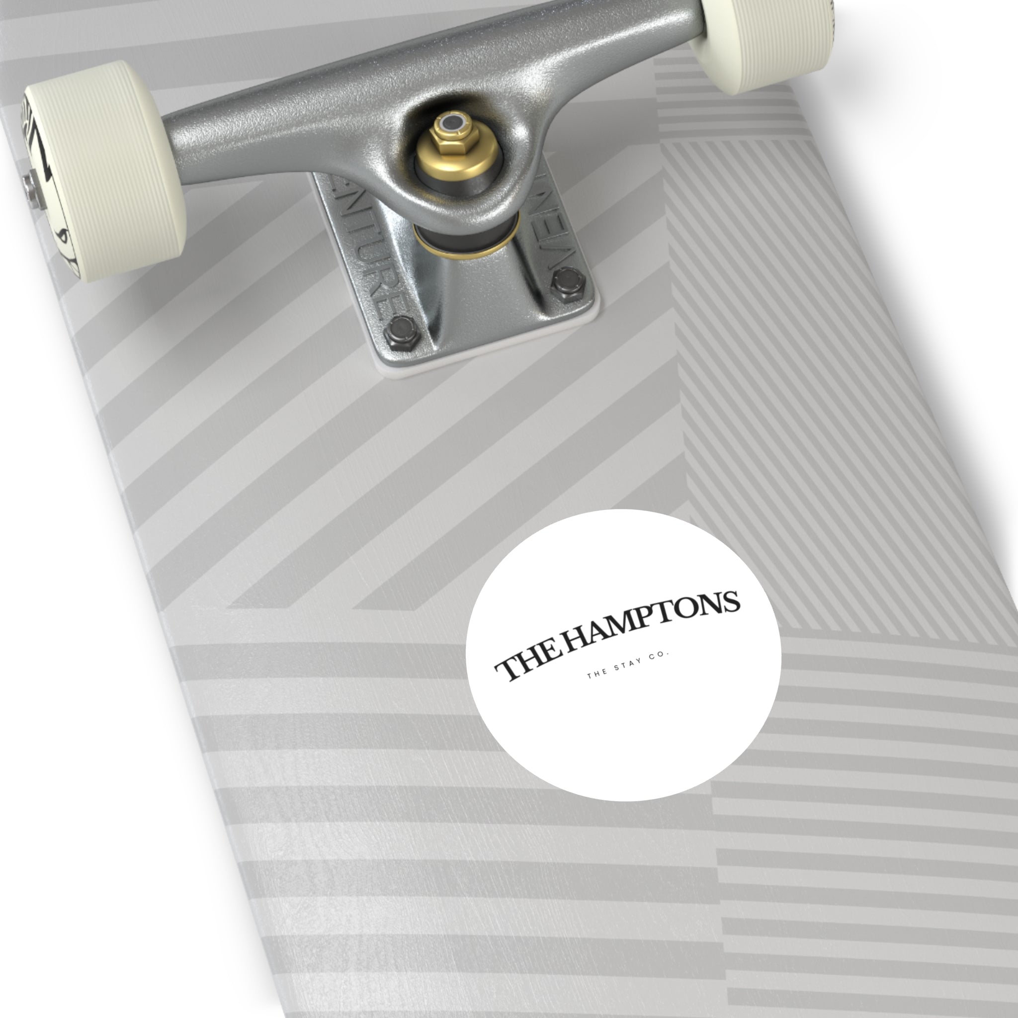 The Hamptons Round Stickers