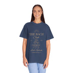 Matching "The Bach Club-Last Splash- Candlewood Lake" -In Beige Writing- Choose a Color Shirt- Perfect for Bachelorette and Wedding Parties- Unisex Vacation Top, Sailor Humor Apparel