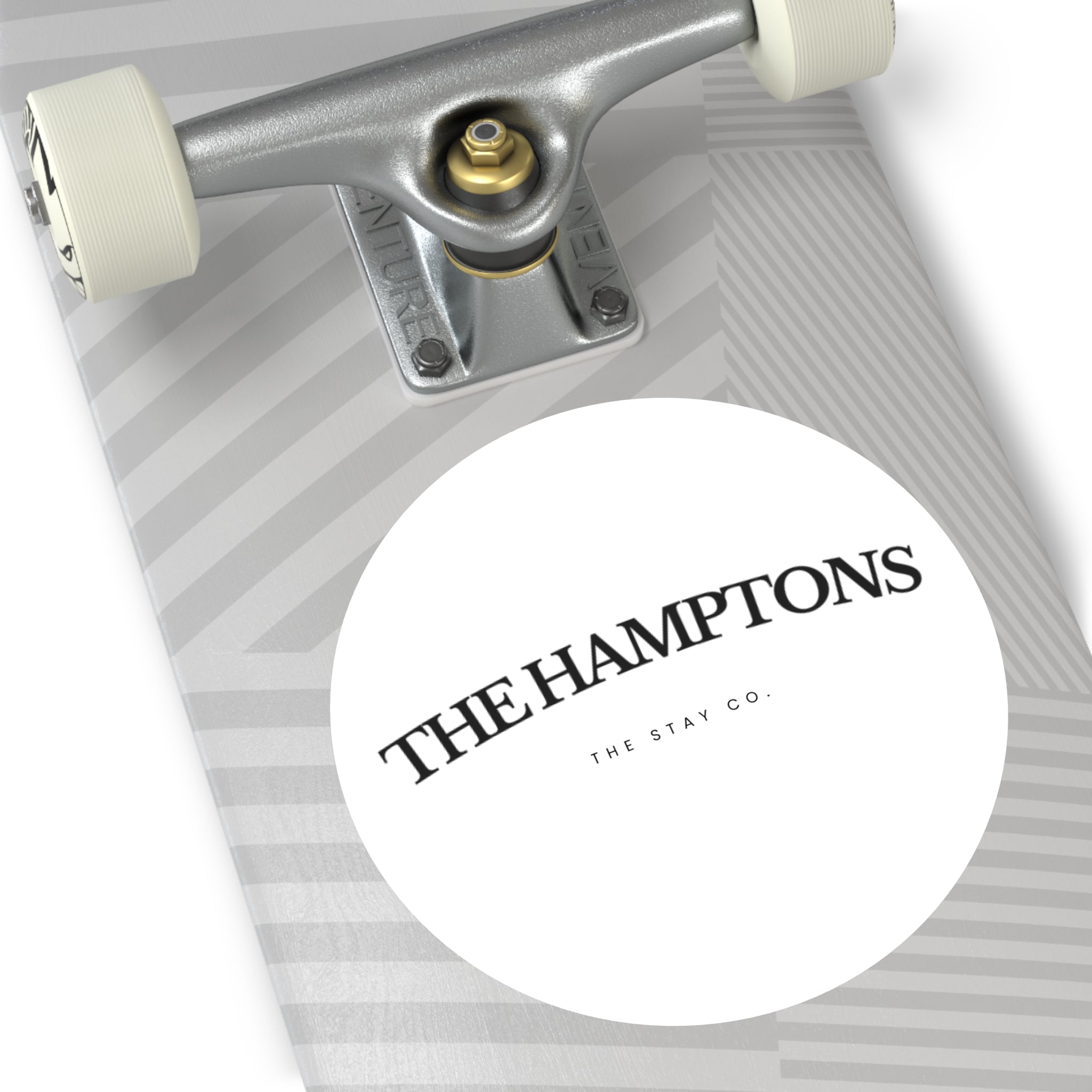 The Hamptons Round Stickers
