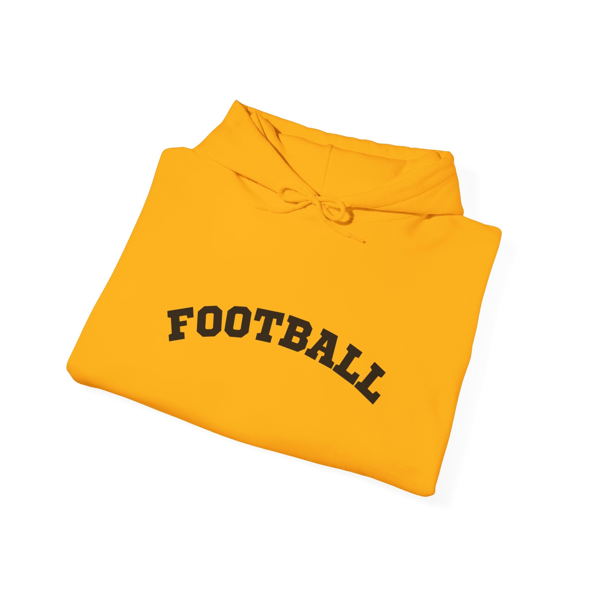 Adult Unisex Hoodie - "Football"  Cozy Sweatshirt for Fans or Parents, Unisex Sports Apparel, Perfect Gift for Game Day, Casual Wear for Athletes