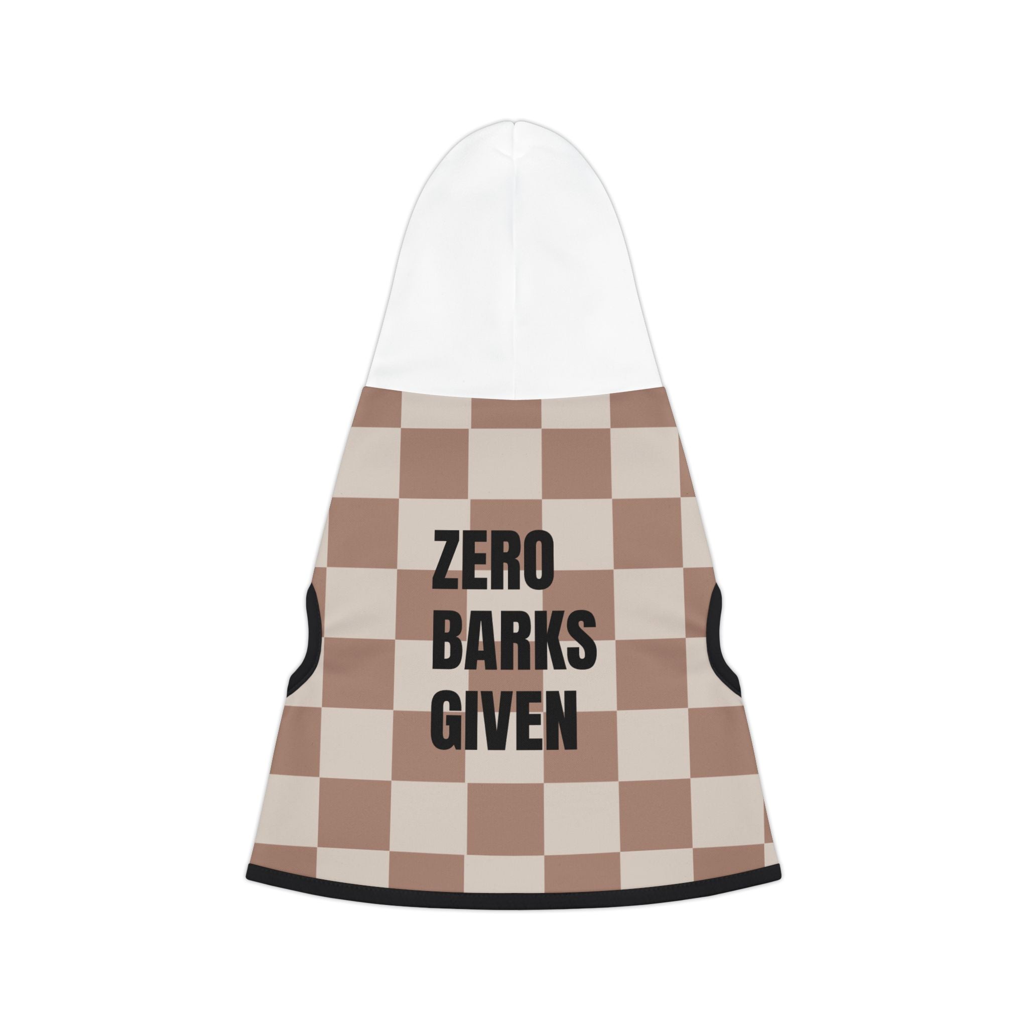 Dog Hoodie- "Zero Barks Given" Stylish Dog Apparel, Cute Pet Clothing, Fashionable Canine Hoodie, Dog Lover Gift, Pet Birthday Outfit