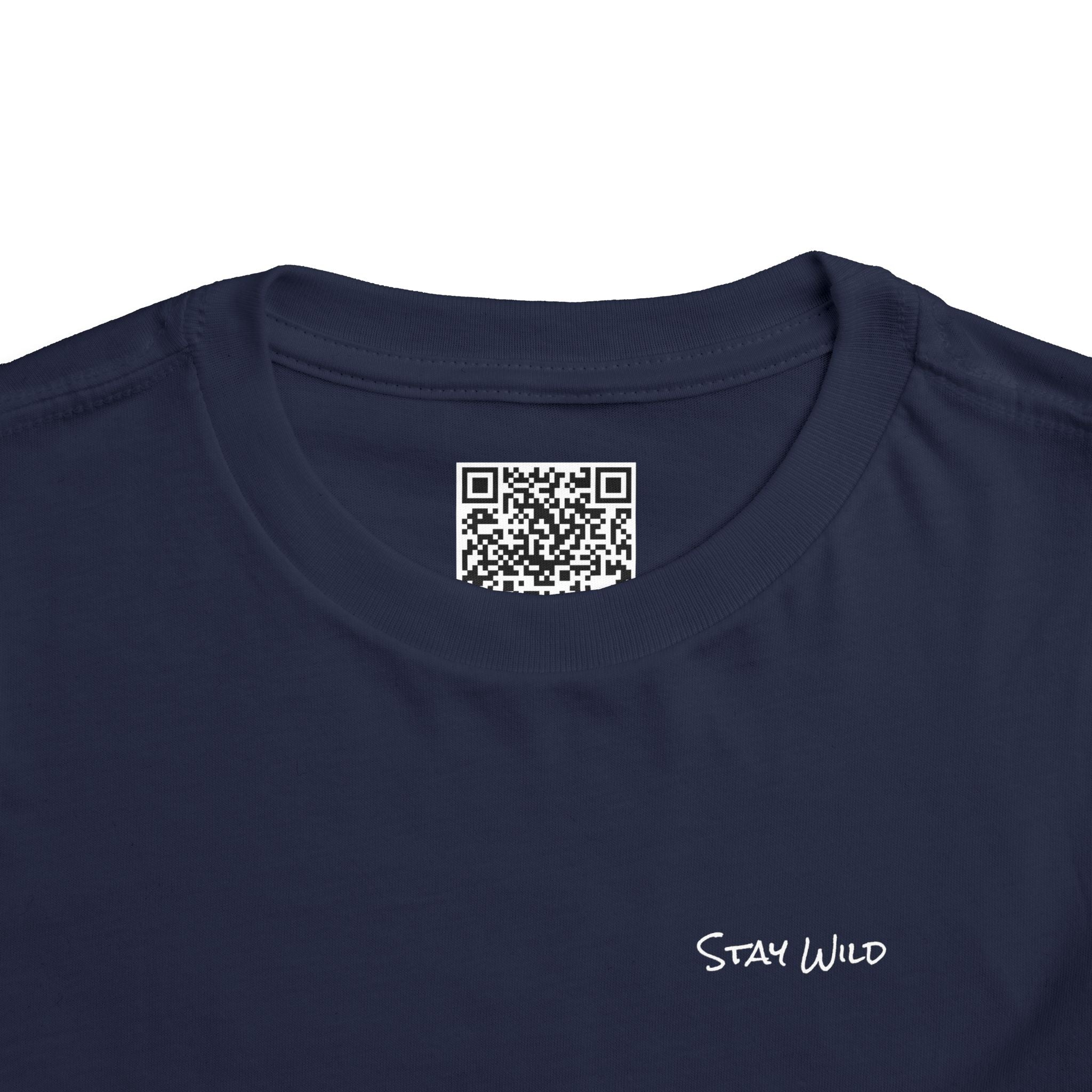 Toddler - "Stay Wild" (Front) - "Stay Wild Lake Child" (Back) -Short Sleeve Tee