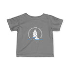 Infant (6M-24M)- Saybrook Manor Association Logo On Front  "MILK. NAP. SAYBROOK. REPEAT." (Back) in White Writing
