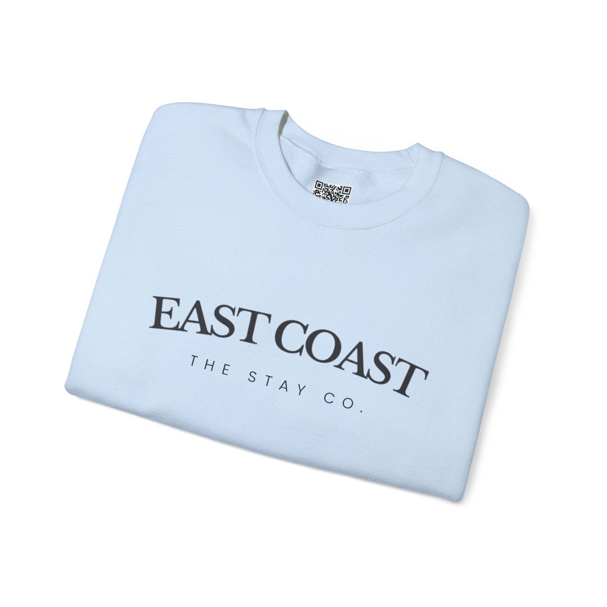 East Coast Crewneck (Black Text)