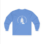 Old Saybrook Long Sleeve Tee With Light House on Back