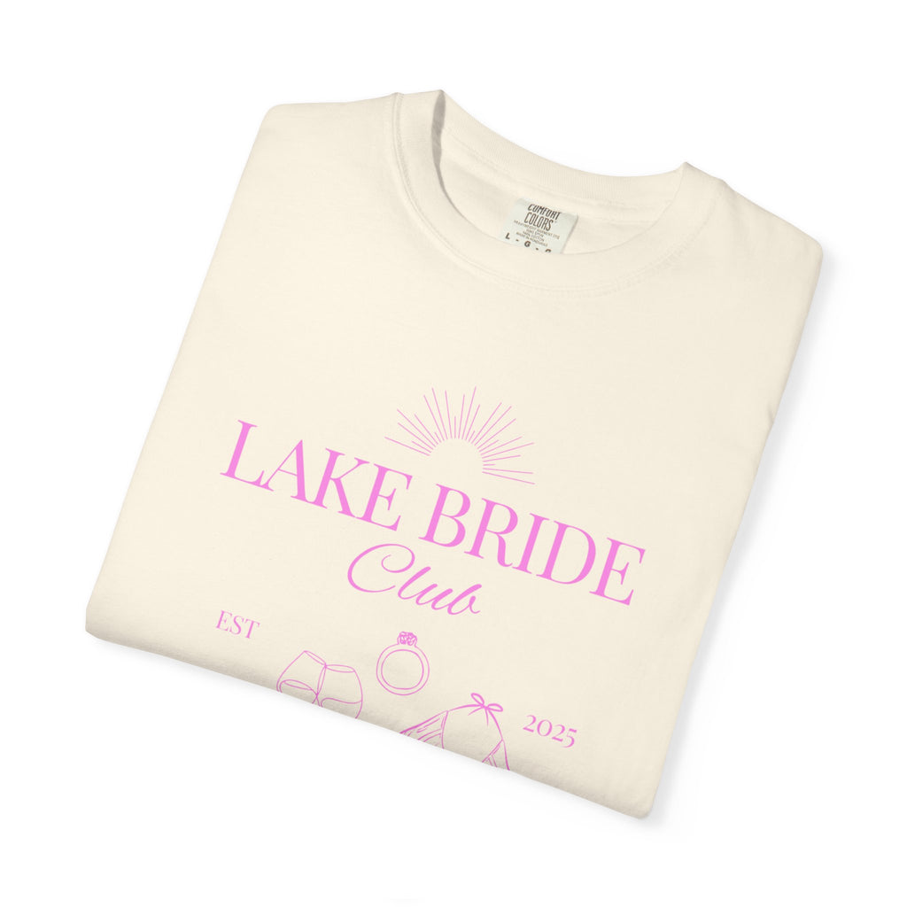 "Lake Bride " Unisex T-Shirt, Bridal Party Gift, Bachelorette and wedding parties, Bachelorette Weekend Tee, Nautical Theme Shirt