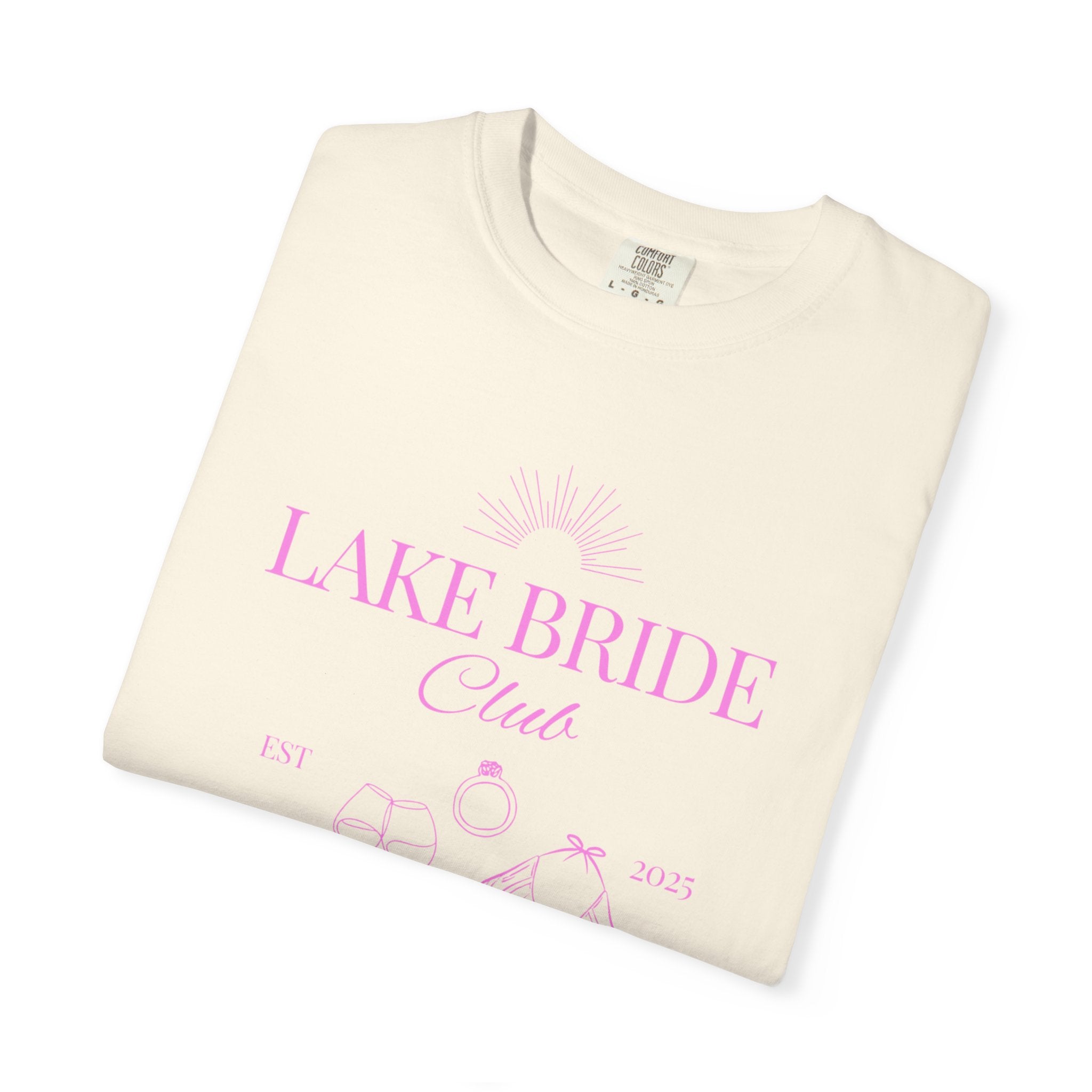 "Lake Bride " Unisex T-Shirt, Bridal Party Gift, Bachelorette and wedding parties, Bachelorette Weekend Tee, Nautical Theme Shirt