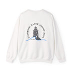 Adult Crewneck-Saybrook Manor with Logo on Back- Black Writing