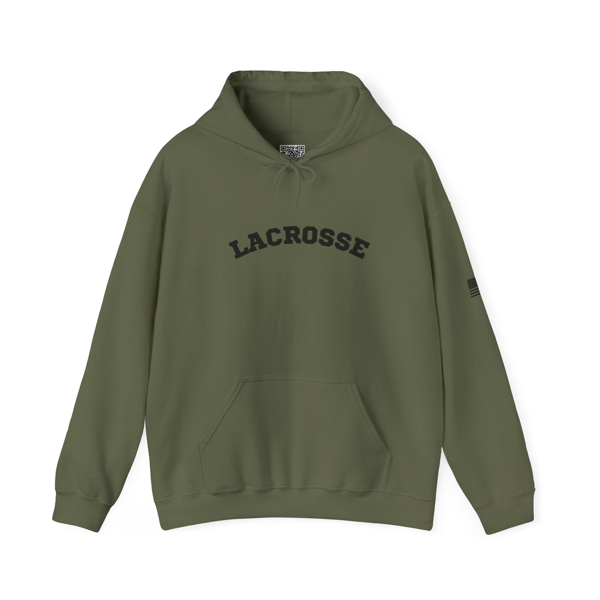 Adult Unisex Hoodie - "Lacrosse" -Choose Your Color- Cozy Sweatshirt for Fans or Parents, Unisex Sports Apparel, Perfect Gift for Game Day, Casual Wear for Athletes