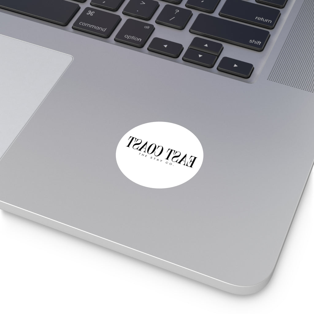 East Coast Round Stickers