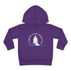 Toddler Hoodie- Saybrook Manor Association Logo on Front - "NAP. SNAX. SAYBROOK. REPEAT."