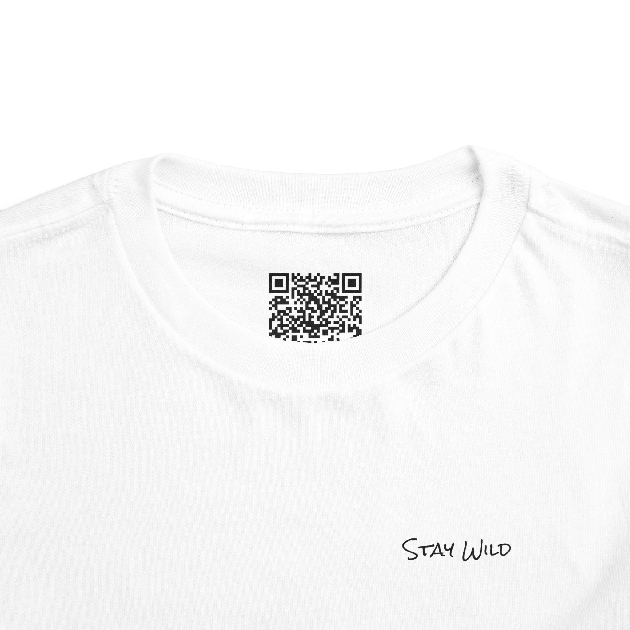 Toddler (2T-5T)- "Stay Wild" (Front) "Walk. Run. Wakeboard." (Back) -Short Sleeve Tee