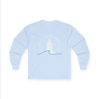 Old Saybrook Long Sleeve Tee With Light House on Back