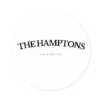 The Hamptons Round Stickers