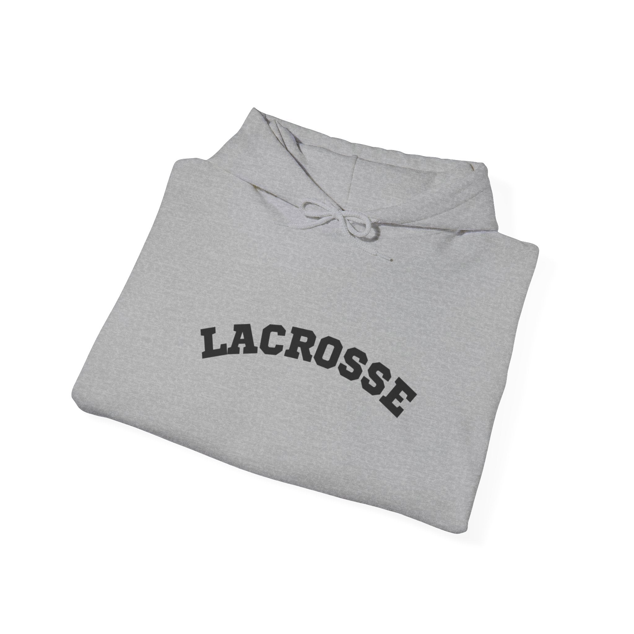 Adult Unisex Hoodie - "Lacrosse" -Choose Your Color- Cozy Sweatshirt for Fans or Parents, Unisex Sports Apparel, Perfect Gift for Game Day, Casual Wear for Athletes