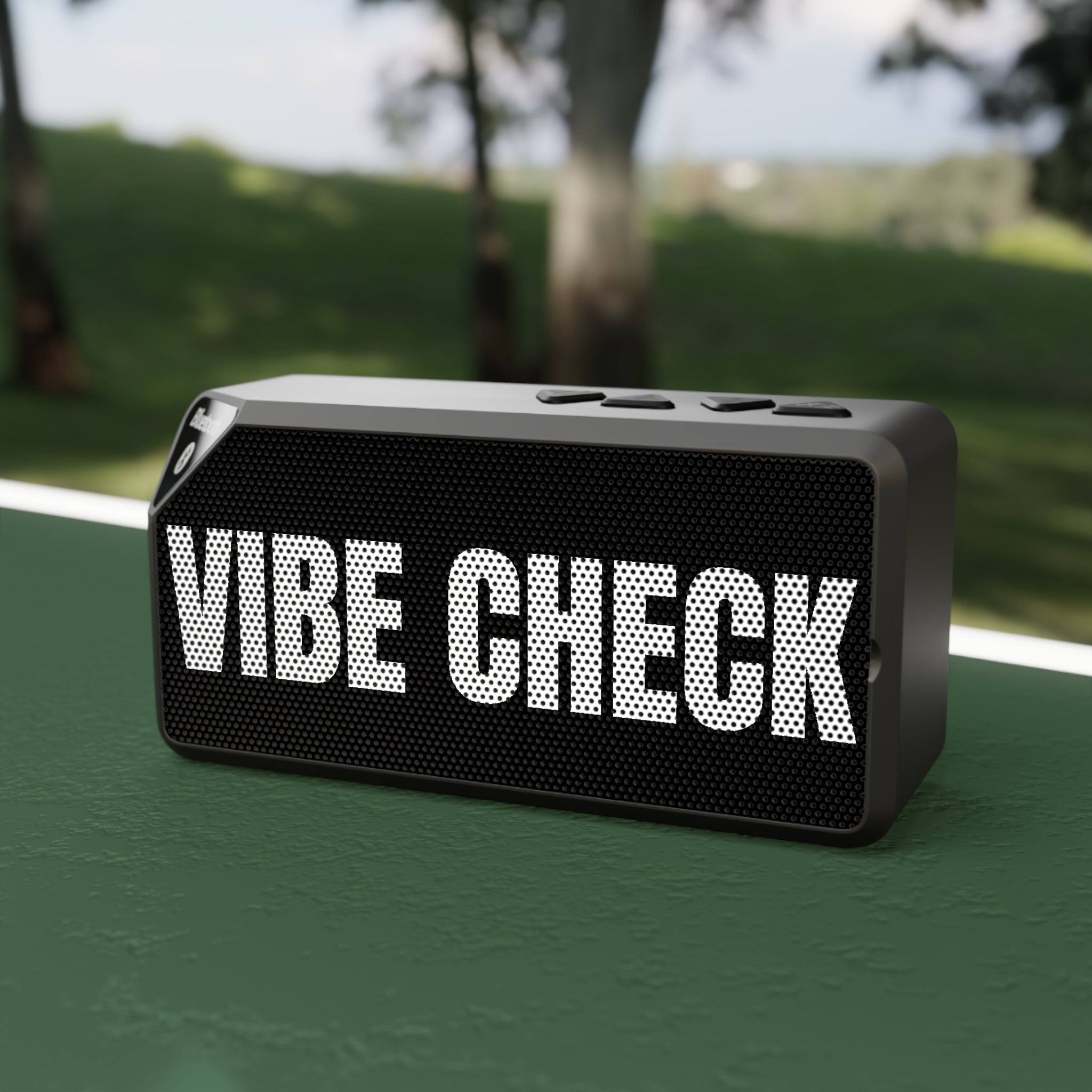 "Vibe Check" -Bluetooth Speaker Perfect for any party to bring the vibes
