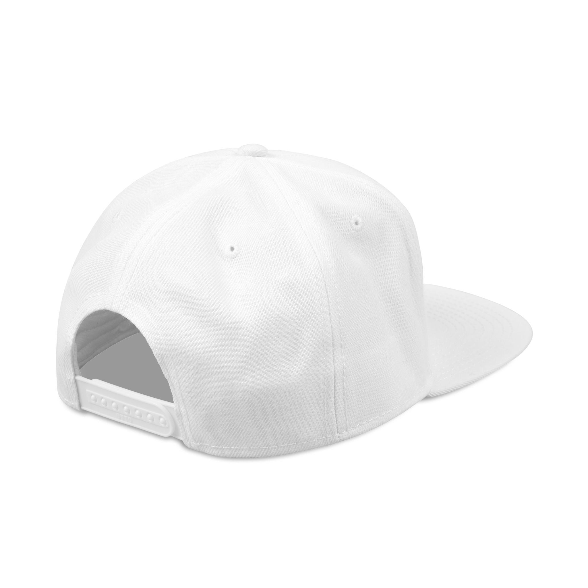 Embroidered Snapback Hat "White Sands Beach"- Perfect for Beach Days, Summer Outings, Casual Wear, Gift for Him/Her