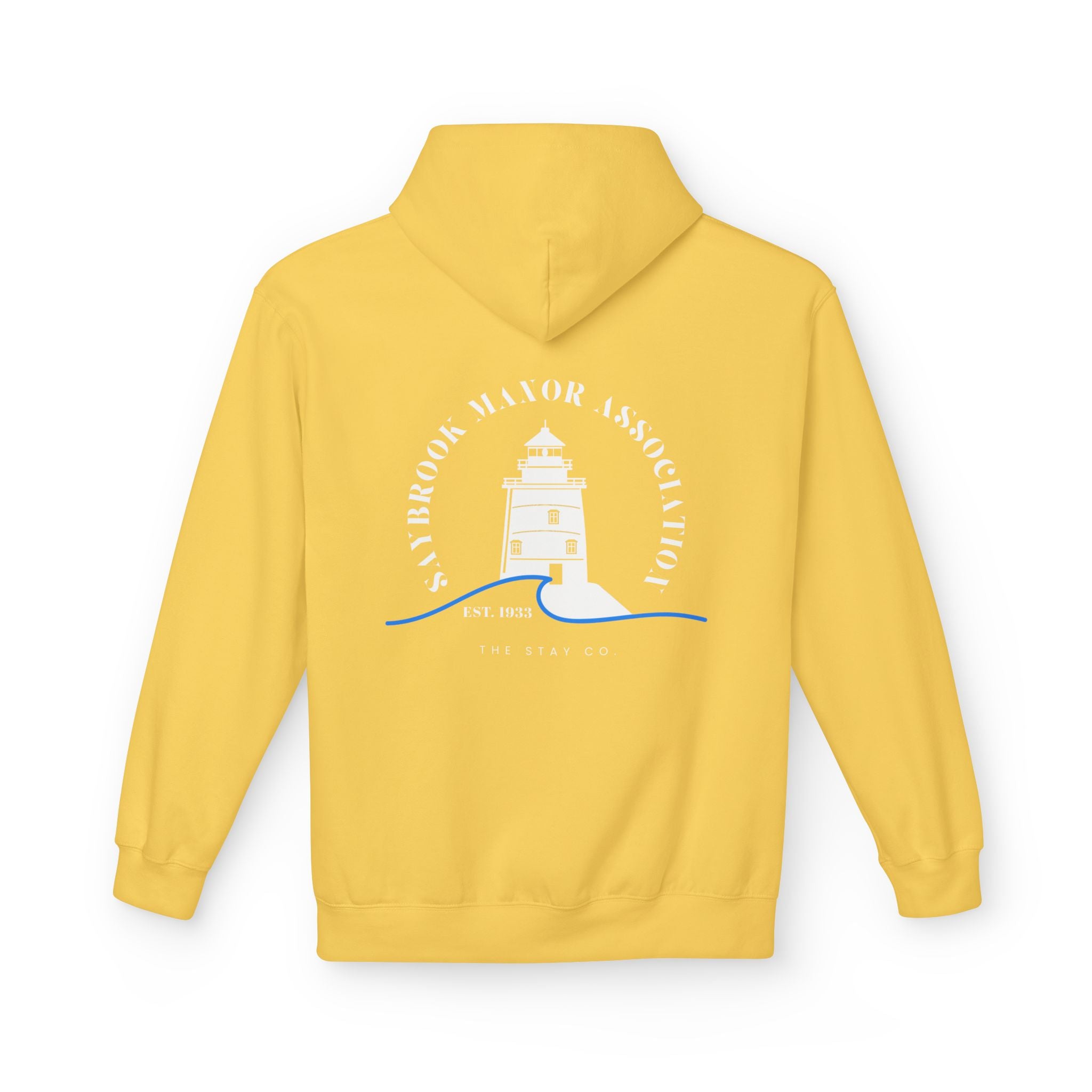 Saybrook Manor Association Hoodie (white)