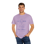 Matching shirt- "Nauti Crew-Best Mates" T-shirt, Unisex Garment-Dyed Tee for Bachelorette and Wedding Parties by the Lake-Perfect for Summer Vacations, Boating Trips, Family Gatherings