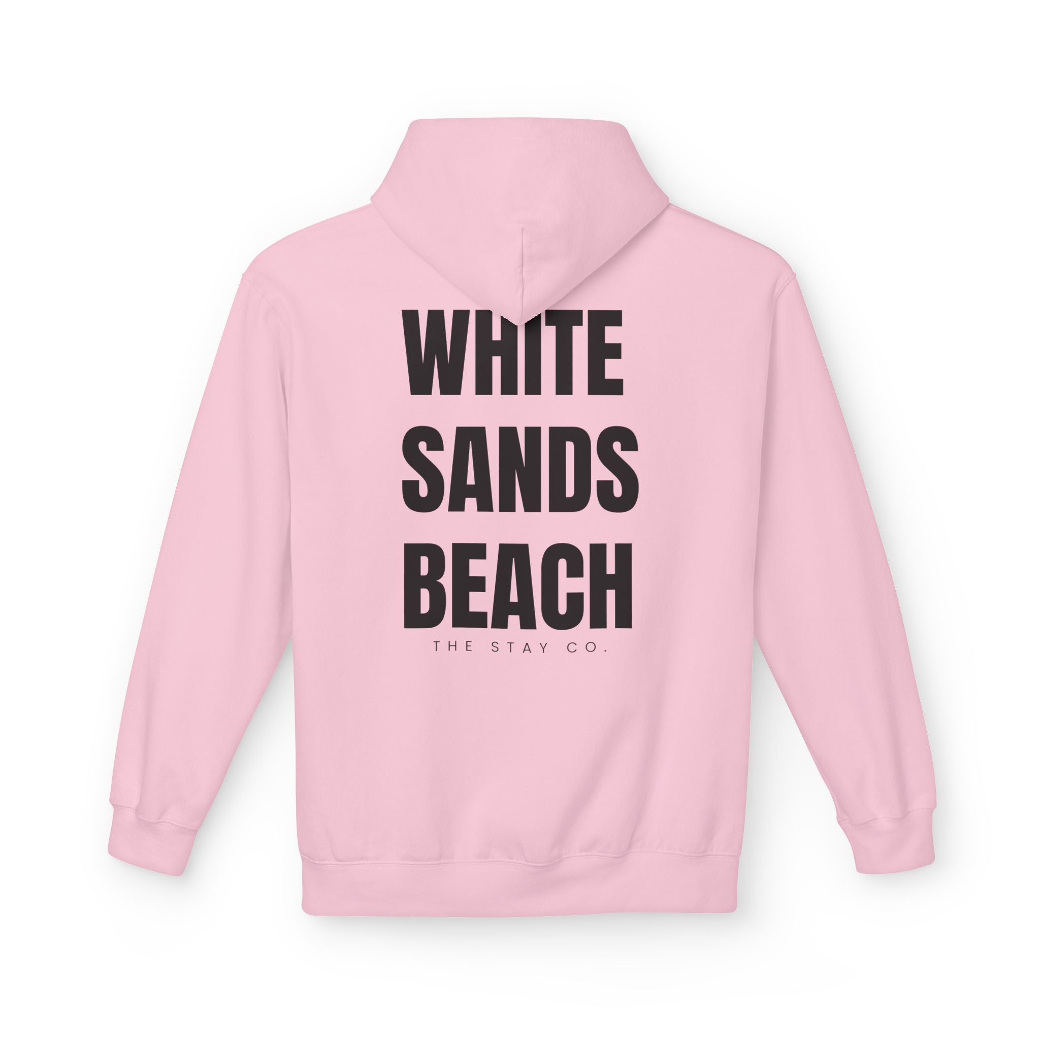 Adult- "Out Of Office" (Front) "White Sands Beach" (Back) - Hoodie