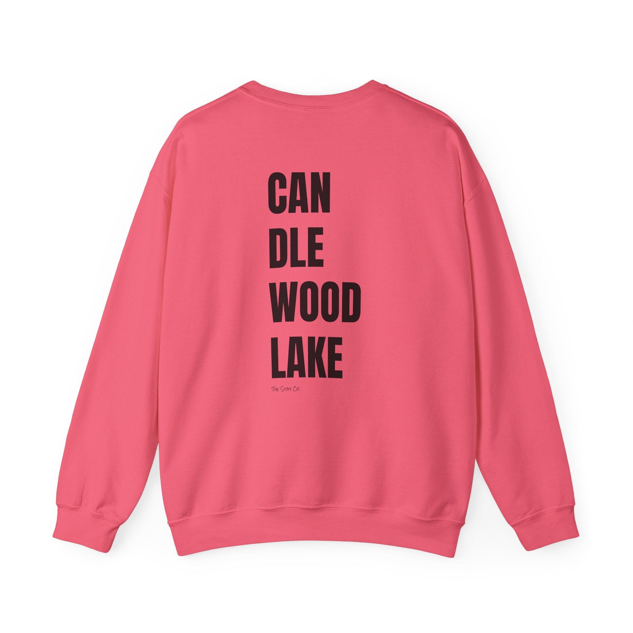 Catch me at.. Candlewood Lake Crewneck (Back Text)