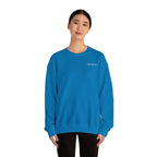 Adult- "Return To" (Front) - "Old Saybrook" (Back) -White Writing -Unisex Crewneck Sweatshirt