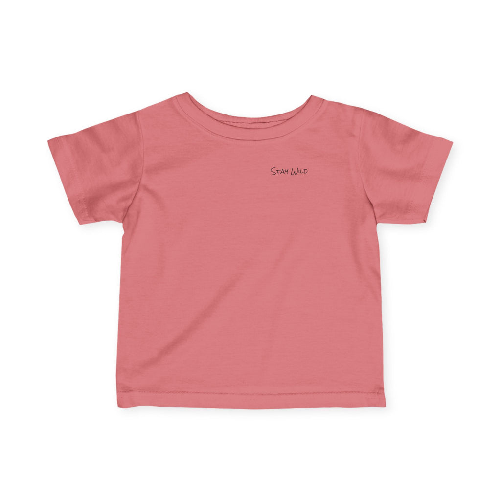 Infant (6M-24M)- "Stay Wild" (Front) "Walk. Run. Wakeboard." (Back)- In Black Writing