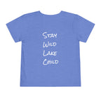 Littles - "Stay Wild" (Front) - "Stay Wild Lake Child" (Back) -Short Sleeve Tee