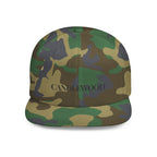 Embroidered Snackback Cap-"Candlewood"- In Black Writing- Casual Hat, Outdoor Apparel, Summer Fashion, Gift for Him/Her, Festival Accessory