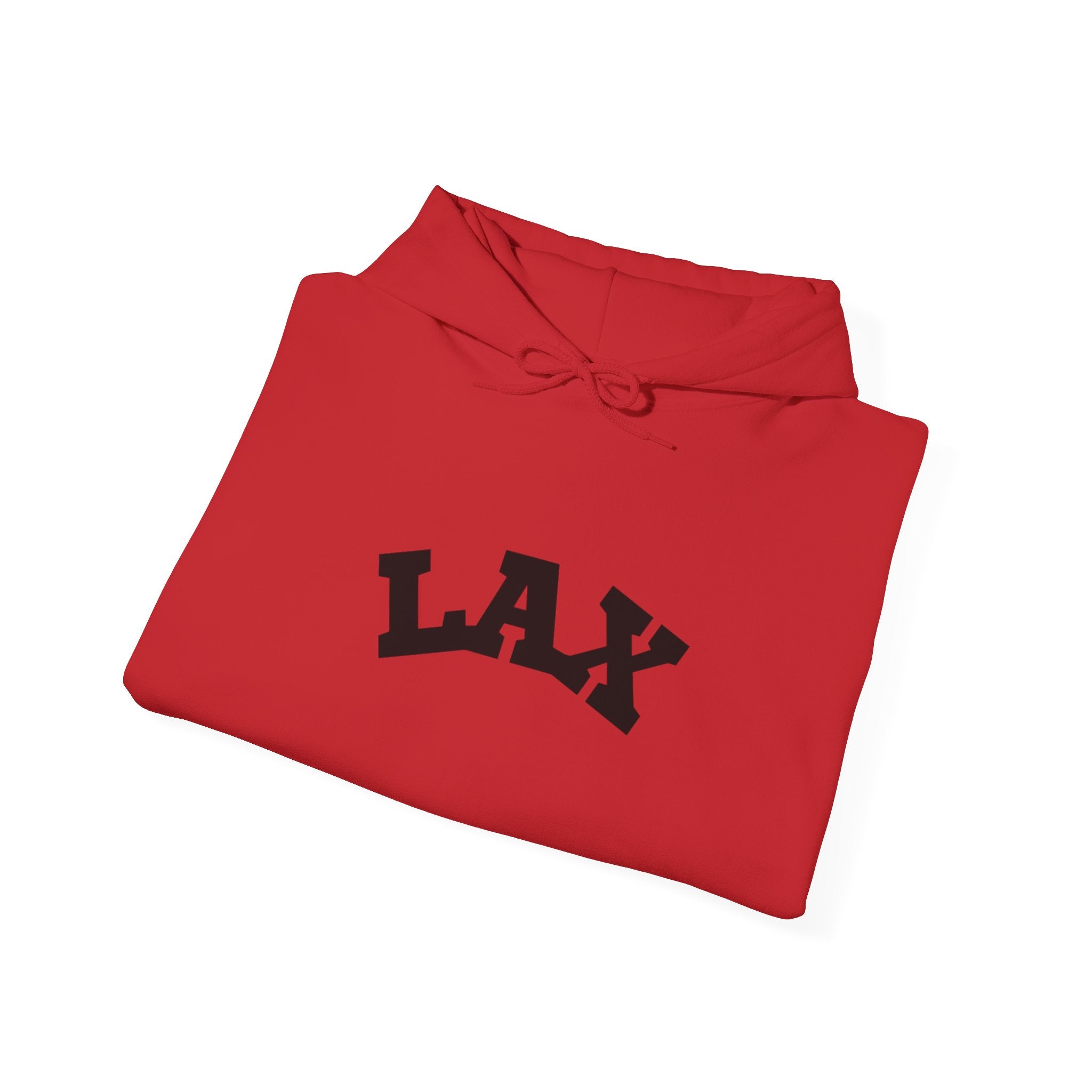 Adult Unisex Hoodie - "LAX" -Choose Your Color-Cozy Sweatshirt for Fans or Parents, Unisex Sports Apparel, Perfect Gift for Game Day, Casual Wear for Athletes