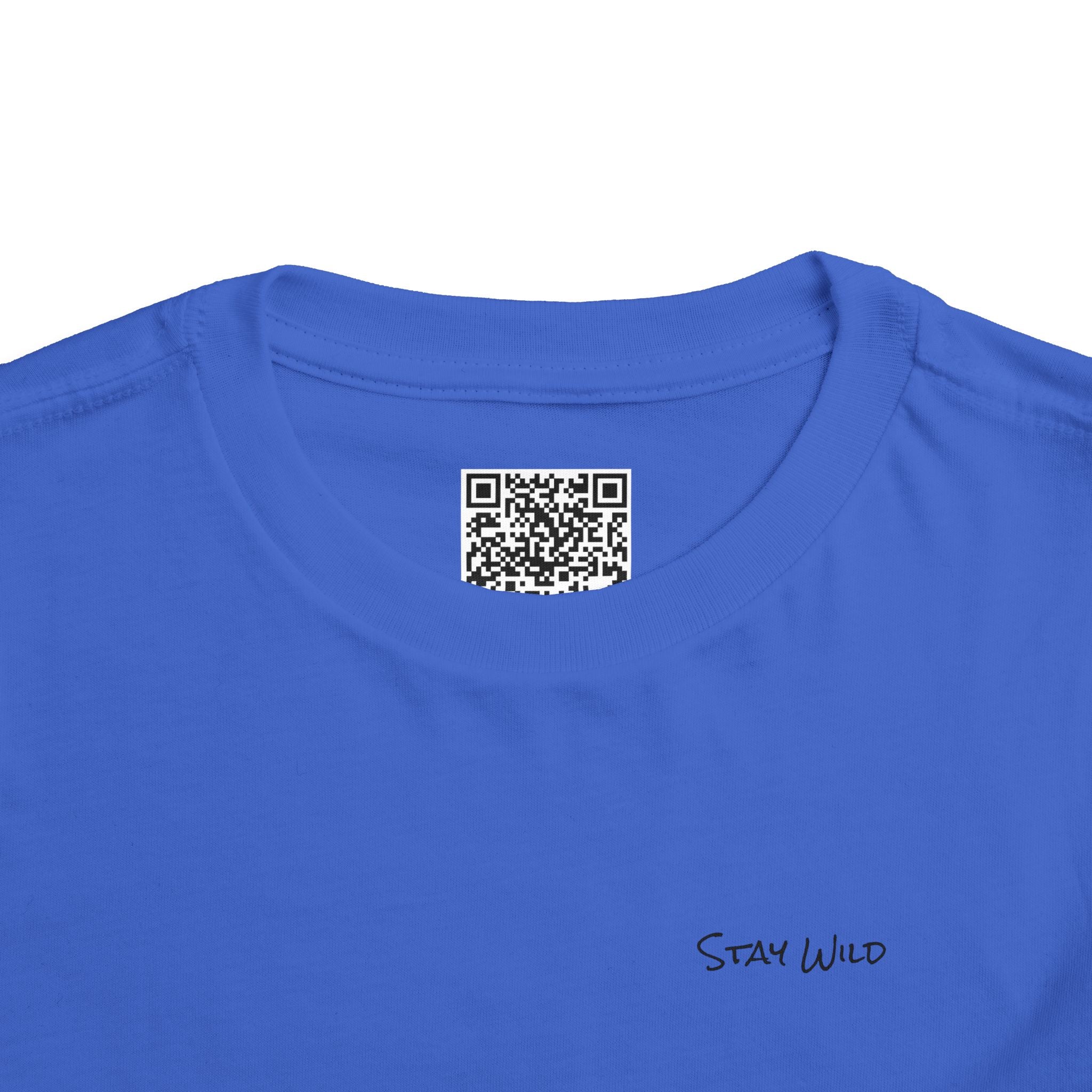 Toddler (2T-5T)- "Stay Wild" (Front) "Walk. Run. Wakeboard." (Back) -Short Sleeve Tee